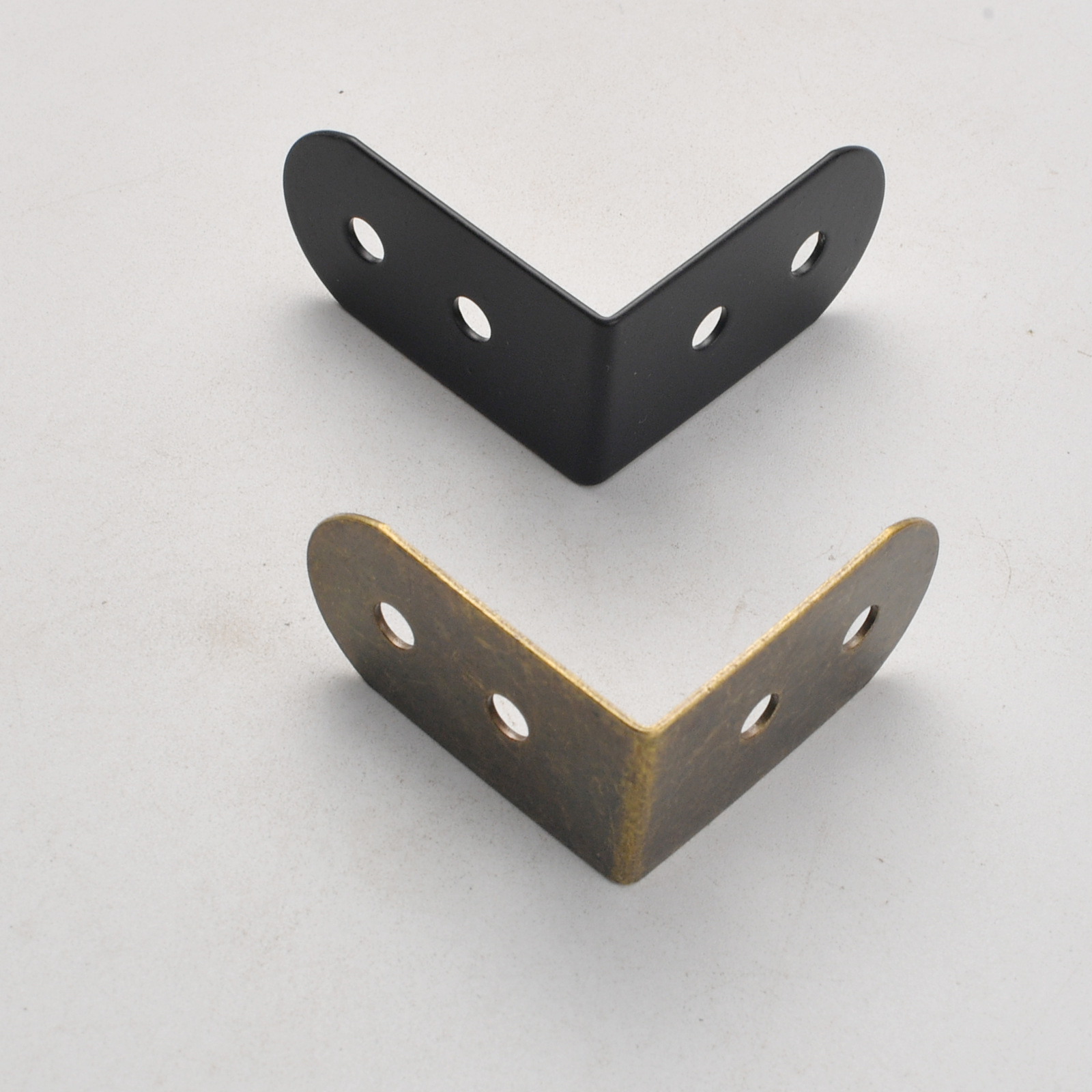 Furniture Hardware Material - Soporte de hierro angular de 90