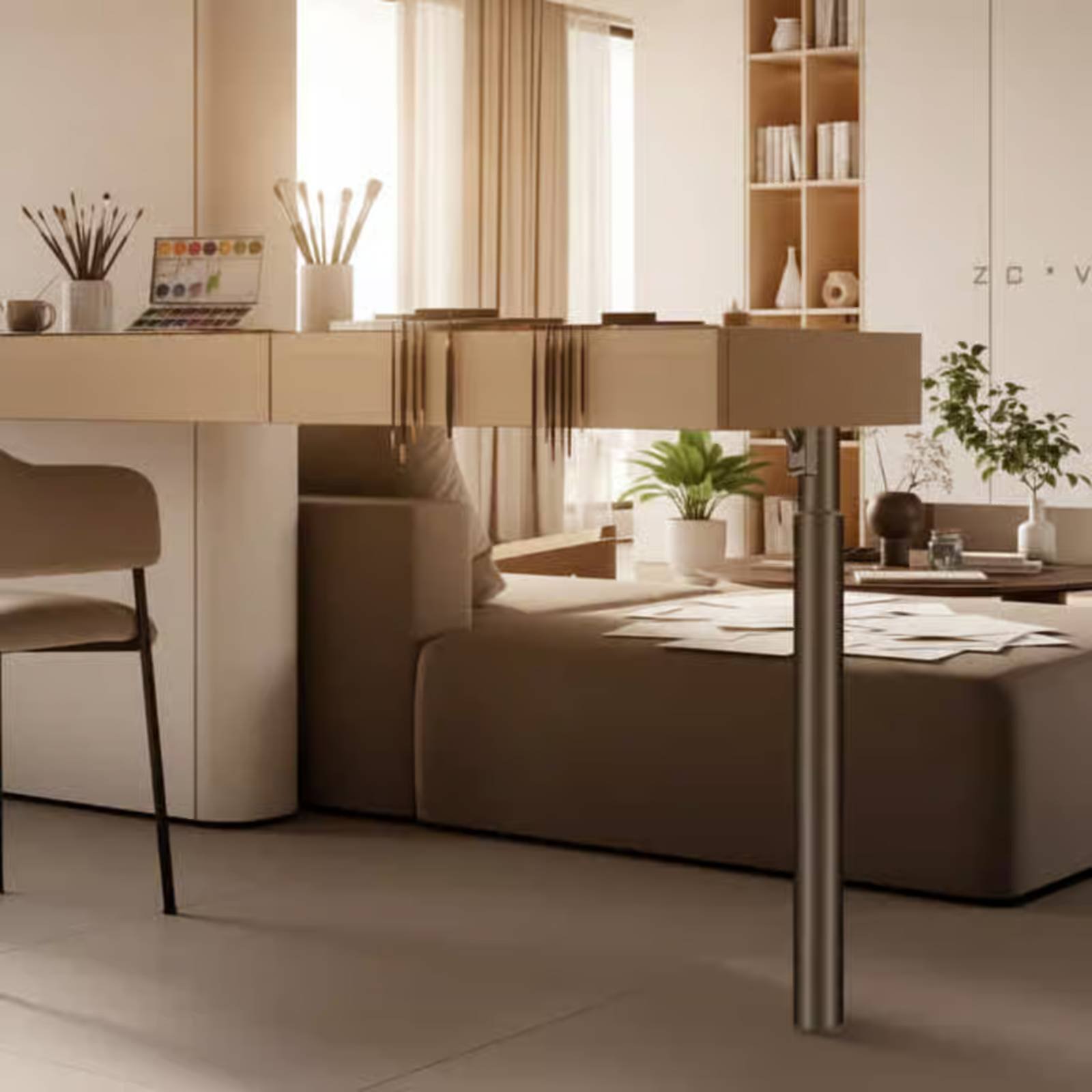 Pata de mesa ajustable, plegab - Furniture Hardware Material reseña y precio