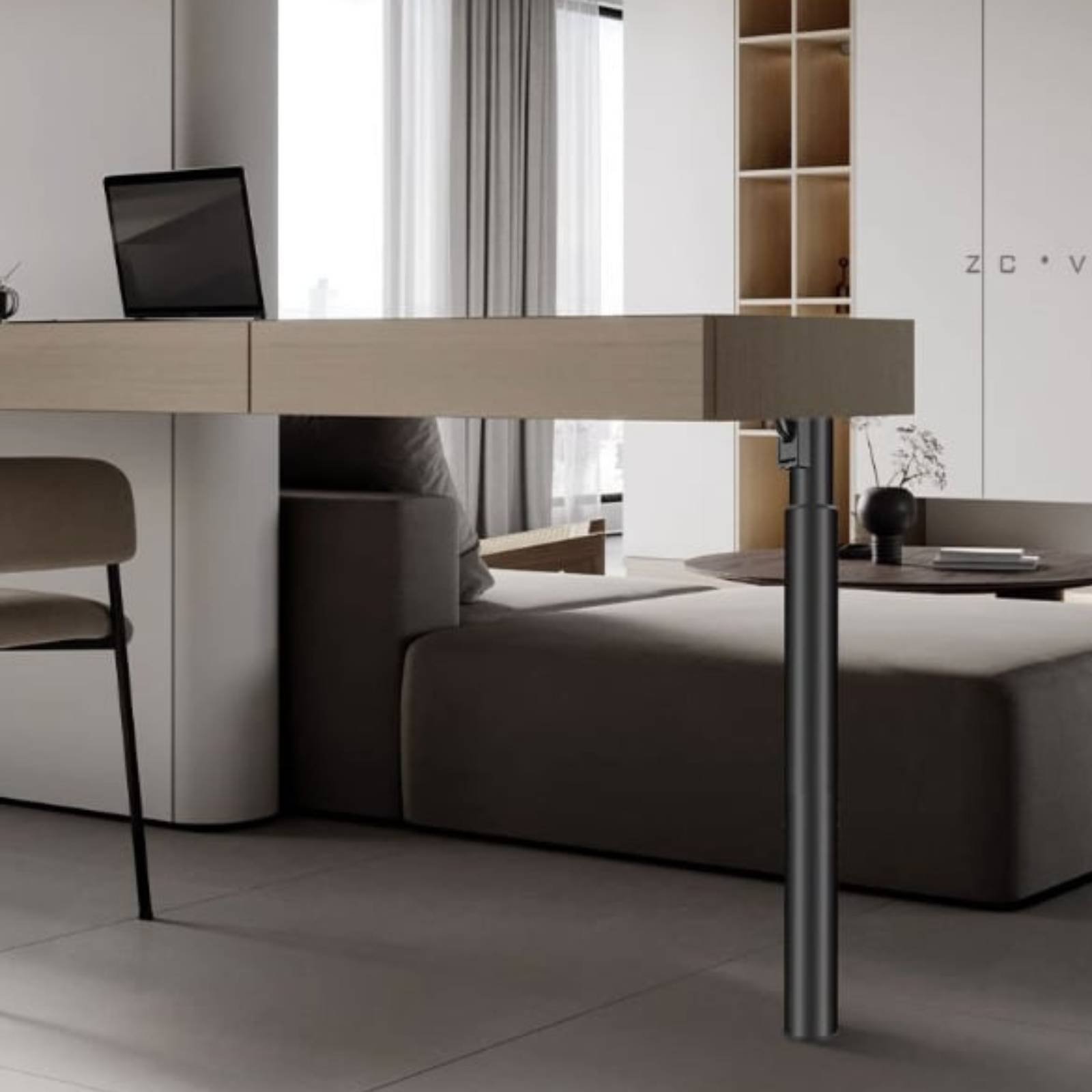 Pata de mesa ajustable, plegab - Furniture Hardware Material reseña y precio