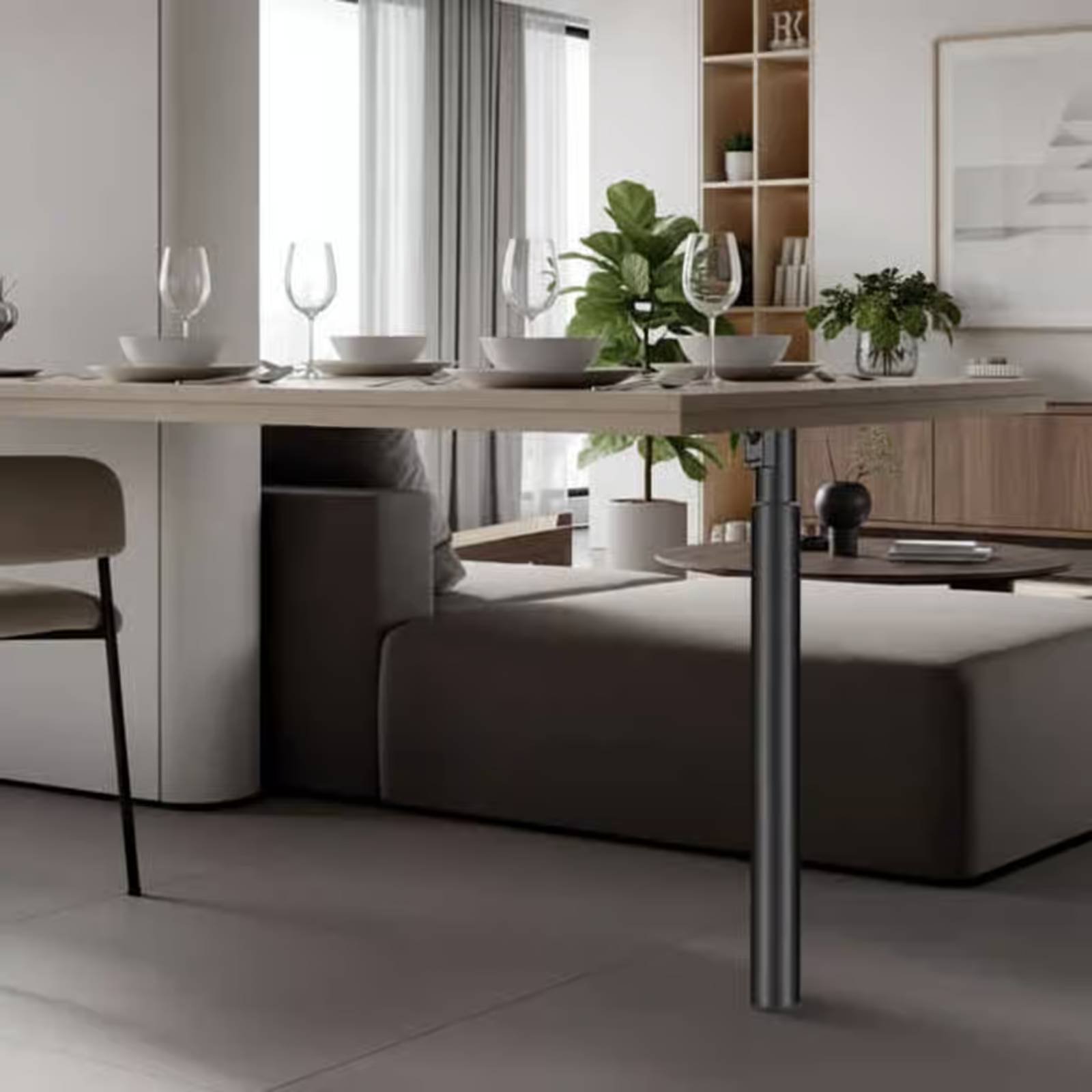 Pata de mesa ajustable, plegab - Furniture Hardware Material reseña y precio