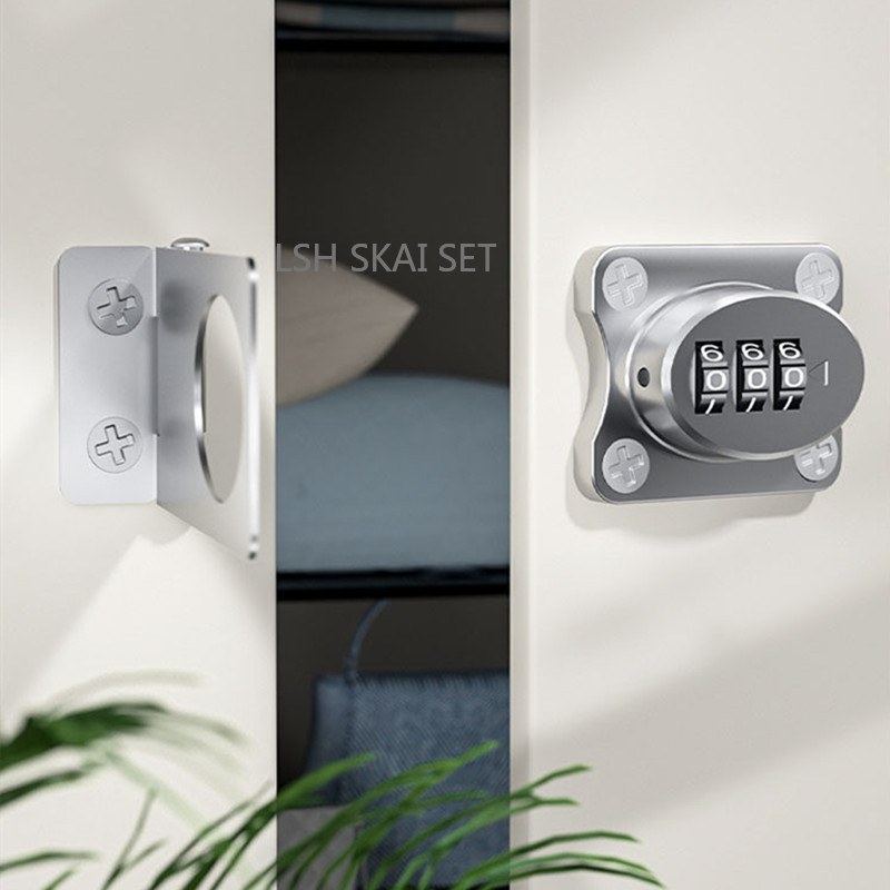 Cerradura de seguridad con con - Furniture Hardware Locks reseña y precio