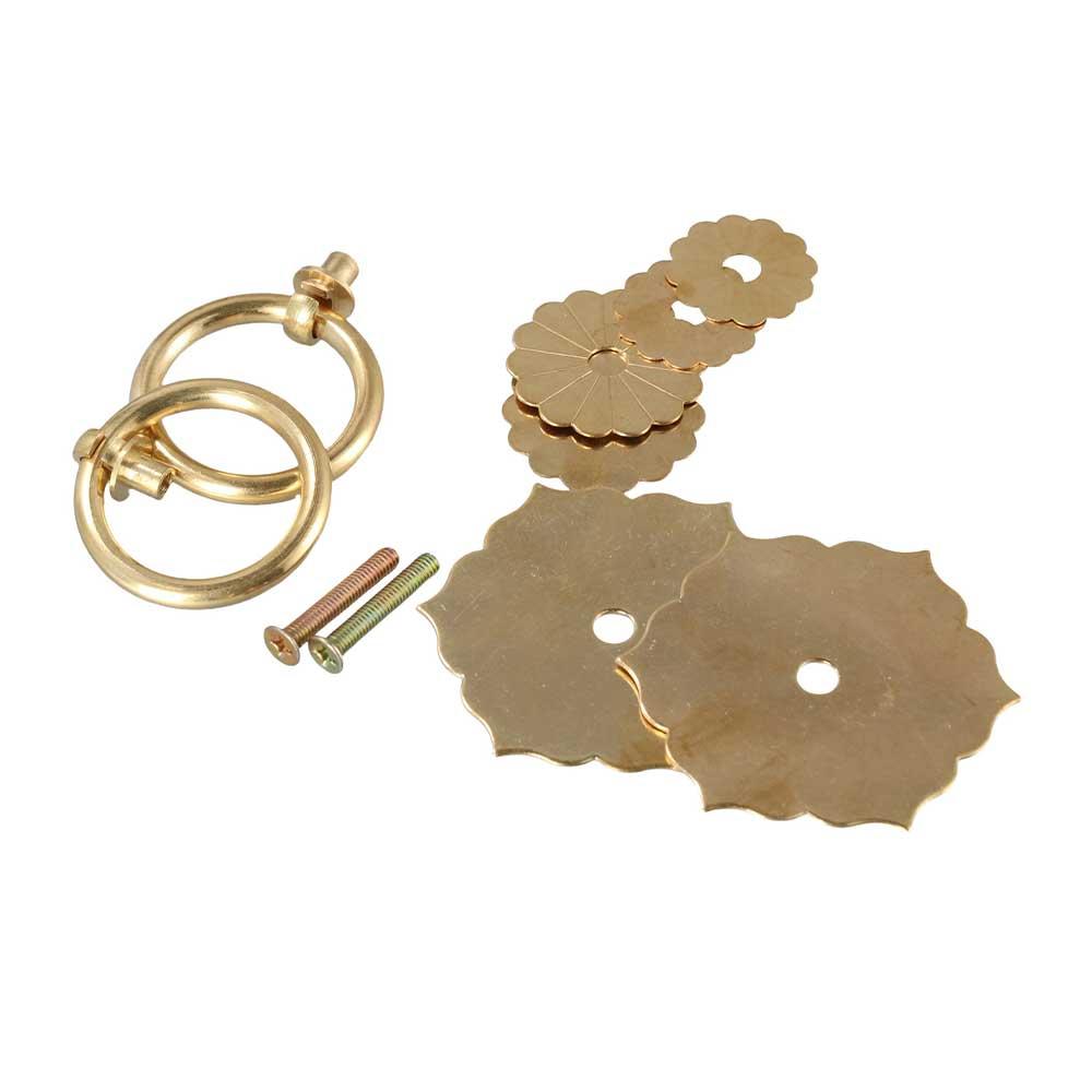 Tiradores de bronce y latón pa - Furniture Hardware Drop Pulls reseña y precio