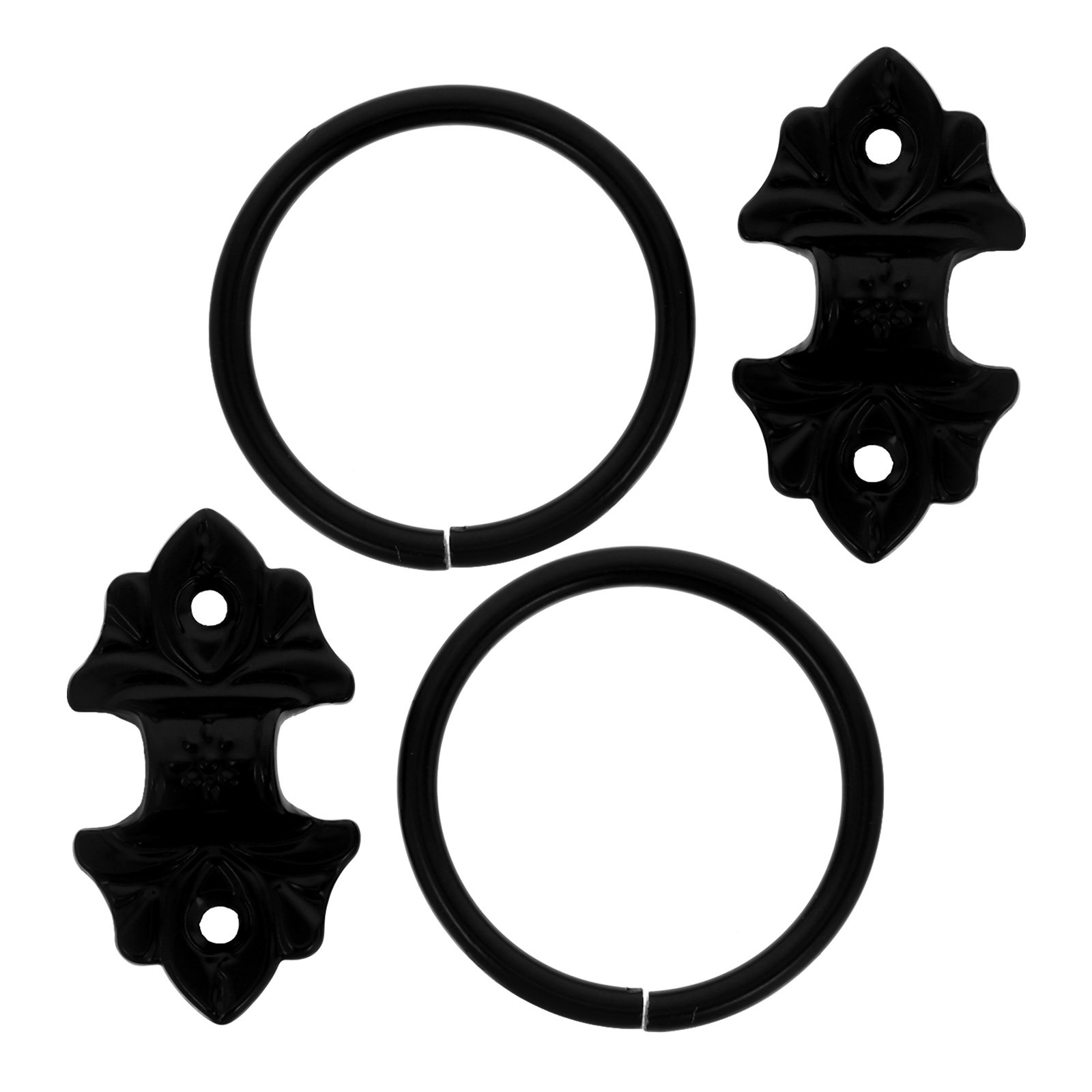 2 unidades de tiradores redond - Furniture Hardware Drop Pulls reseña y precio