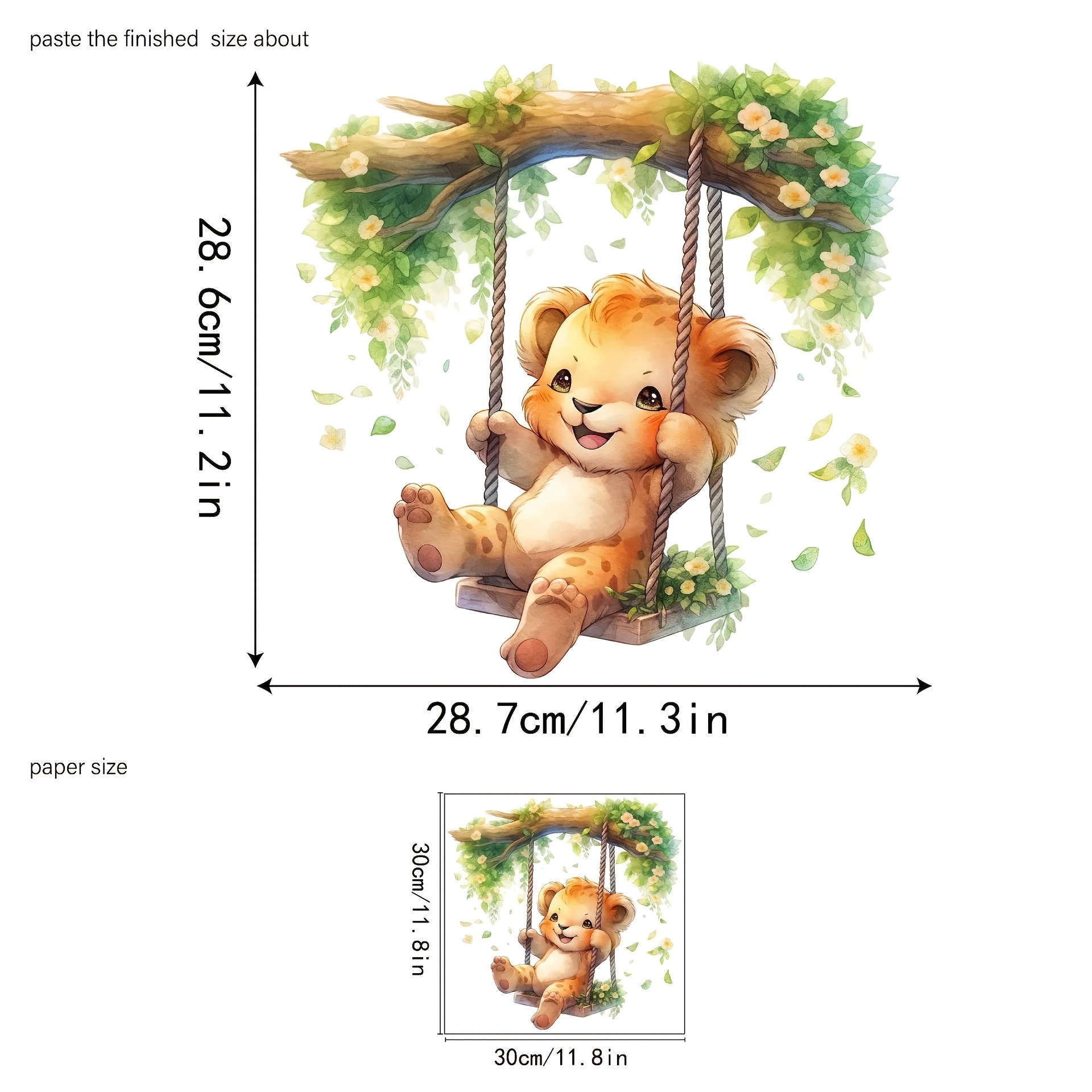 1 Adhesivo de Pared de Dibujos - Furniture Paradise & Hardware Ghaziabad reseña y precio