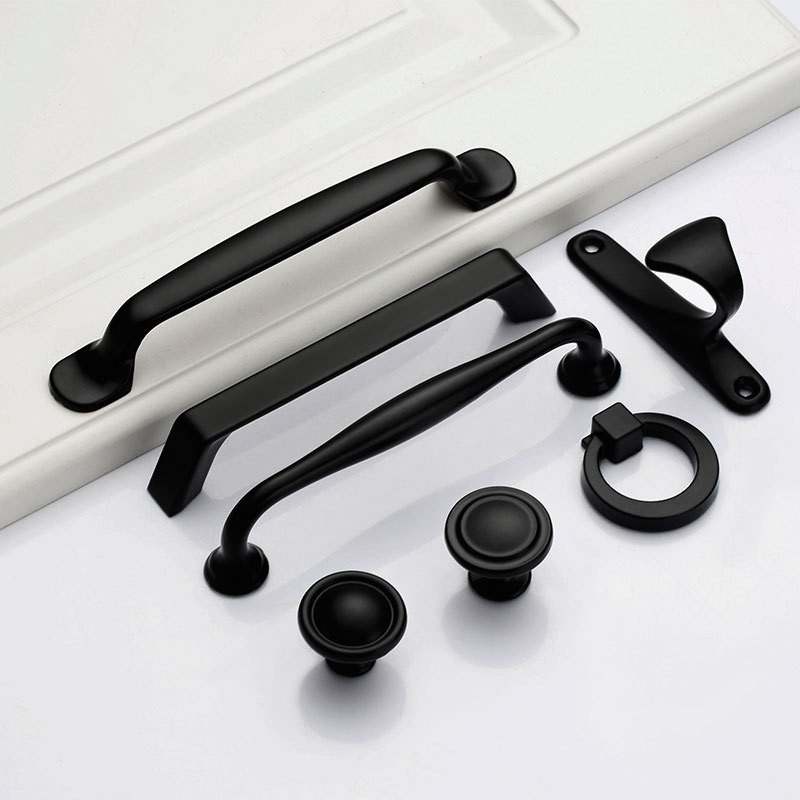 Tiradores negros para muebles, - Furniture Hardware Restoration reseña y precio