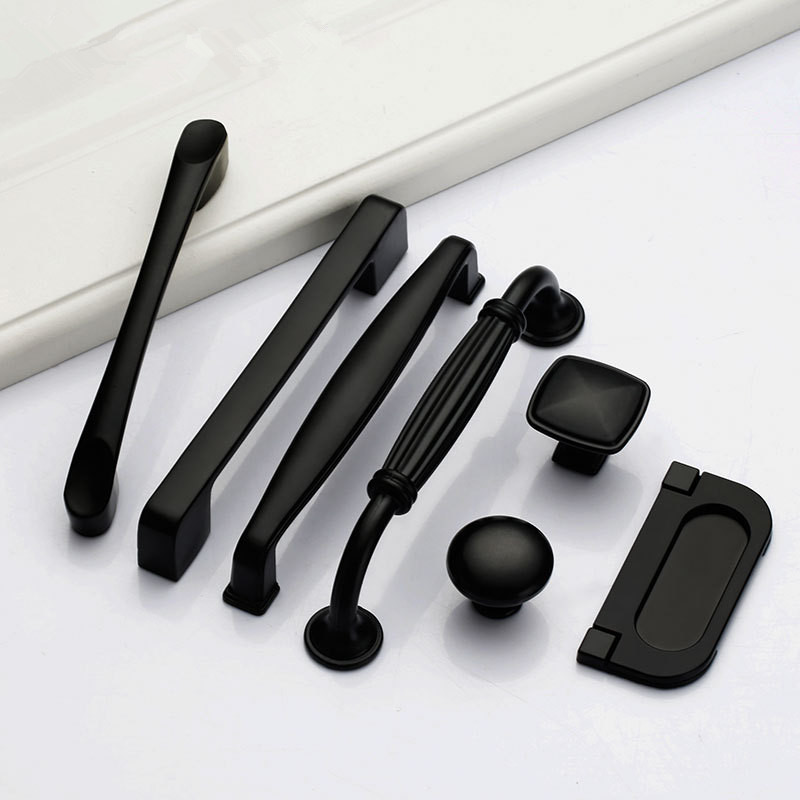 Tiradores negros para muebles, - Furniture Hardware Restoration reseña y precio