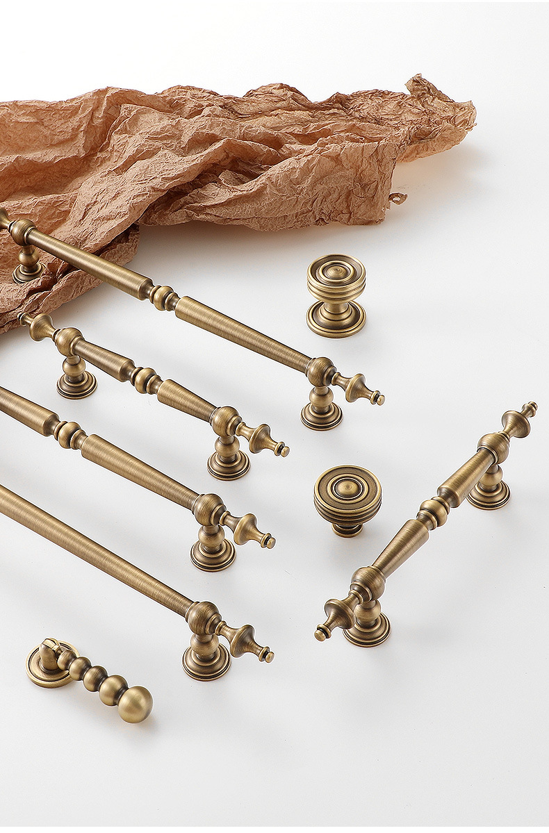 Tirador de latón macizo para m - Furniture Hardware Drop Pulls reseña y precio