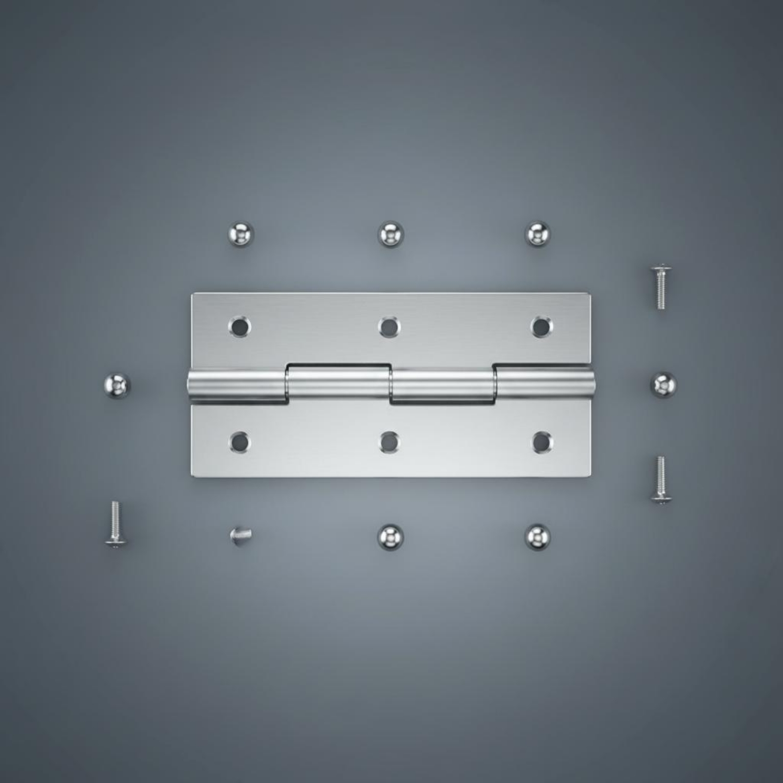 Bisagra continua de acero inox - Furniture Hardware Material reseña y precio