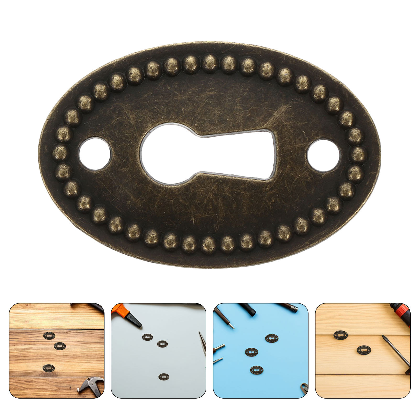 16 Piezas de Cubiertas Decorat - Furniture Hardware Locks reseña y precio