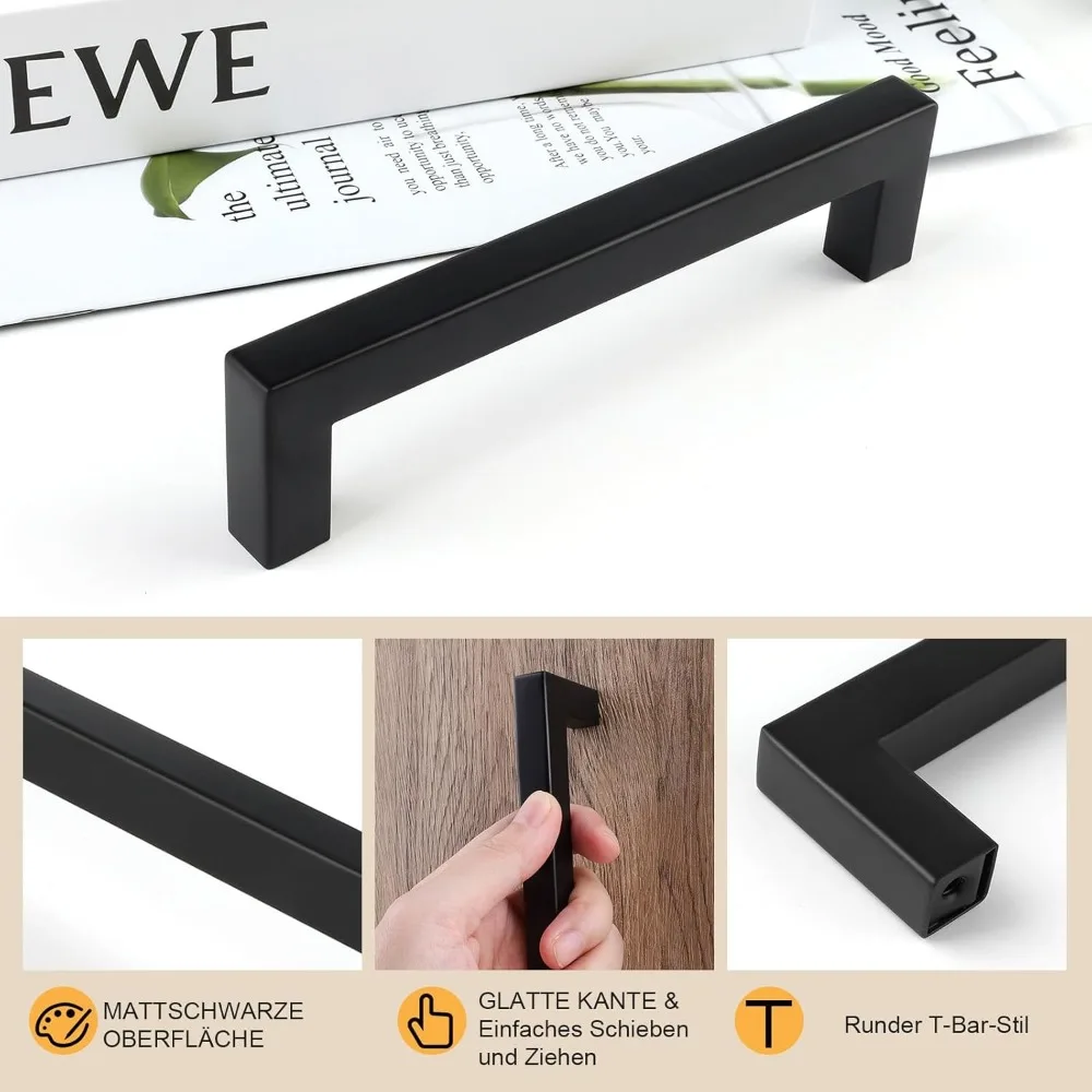 6/18 Uds. Herrajes cuadrados d - Furniture Hardware Restoration reseña y precio