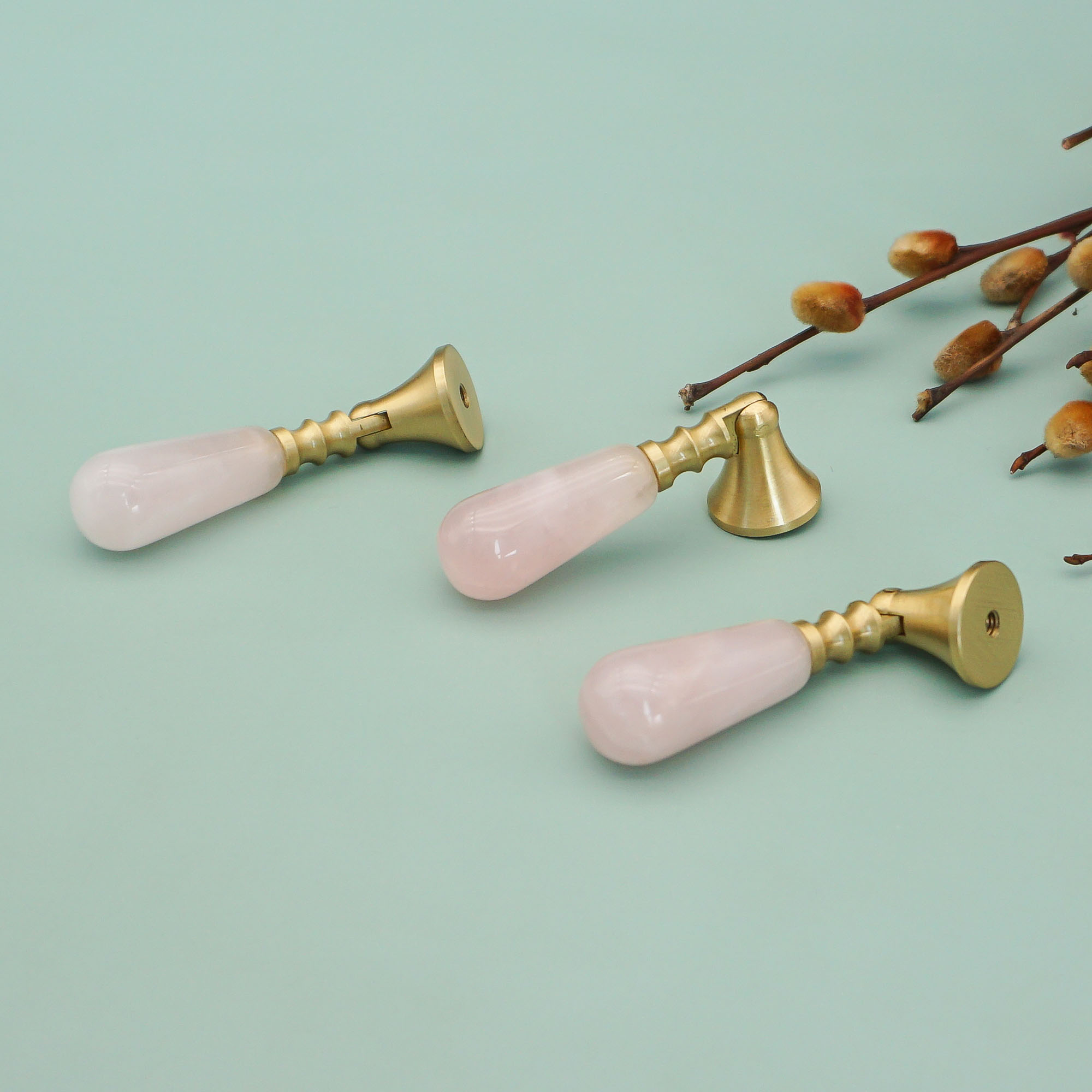Perillas y tiradores de puerta - Furniture Hardware Drop Pulls reseña y precio