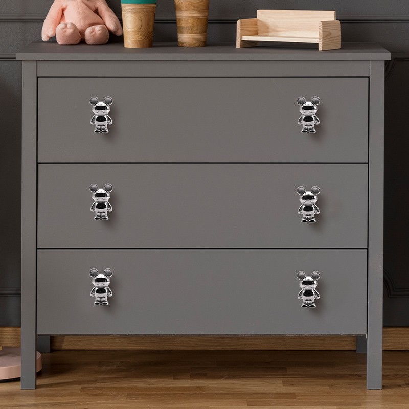 Manija de muebles de oso de di - Furniture Hardware Restoration reseña y precio